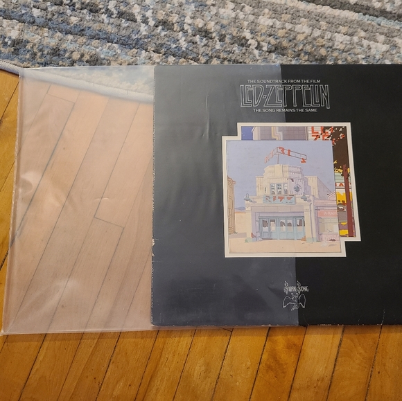 Led Zeppelin The Song Remains the Same vintage vinyl album pristine - Picture 7 of 15